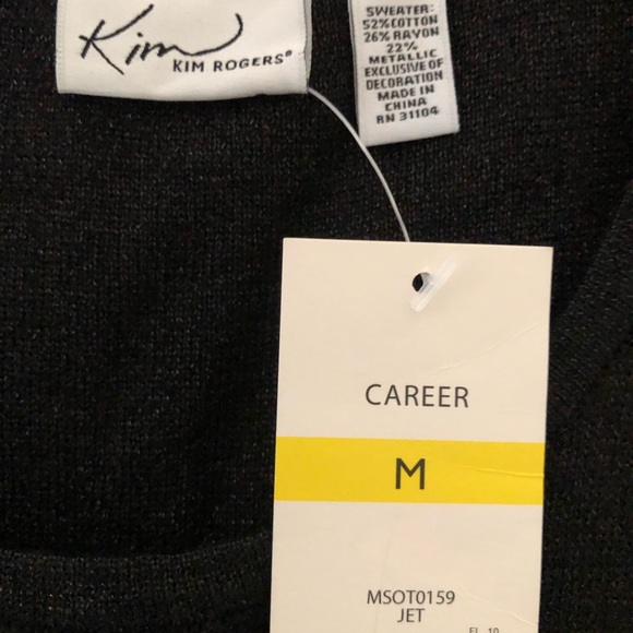 Black tank top size M - Picture 3 of 4